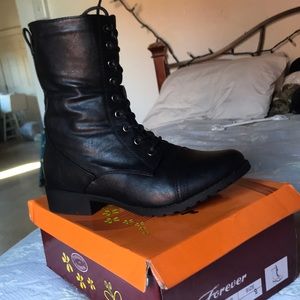 Black boots
